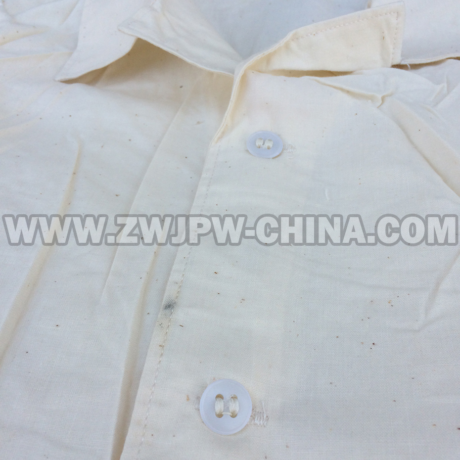 China Army Women White Shirt