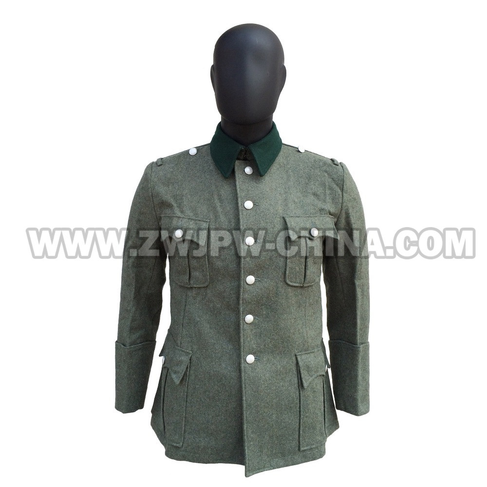 German WW2 Army M36 Officer Field Uniform Winter Gray Woolen