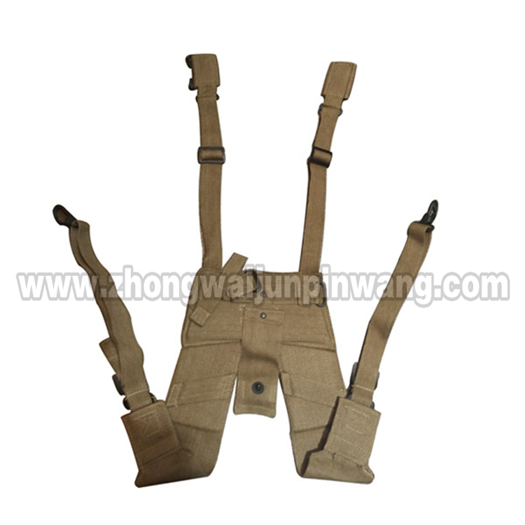 UK WW2 Army H-Shape Straps Green