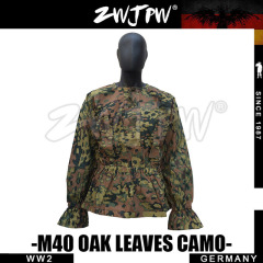 German WW2 SS Army M42 Oak Leaves Camo Hunting Smock