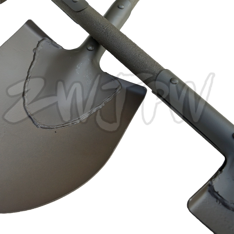 WW2 US AIRBORNE M1910 T-HANDLE SHOVEL OUTDOORS TOOL WITH COVER 47CM