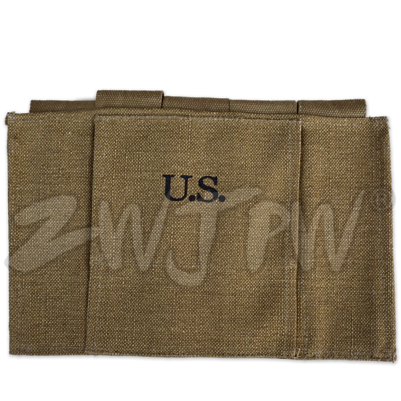 US WW2 Army THOMPSON 5 Cells Magazine Pouch HIGH QUALITY