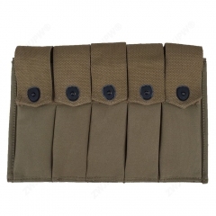 WW2 US ARMY USMC THOMPSON -5 CELL MAGAZINE POUCH US AMMO POUCH-US/41553