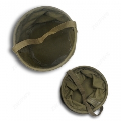 China WW2 Army Canvas Bucket Outdoor Fishing Tool