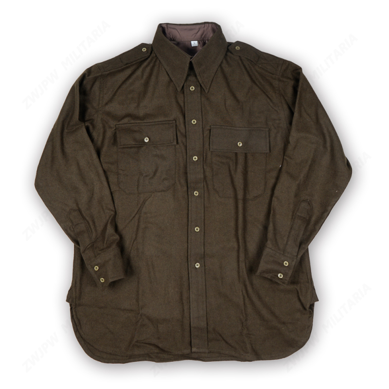 World War Two Korean War American Officers Shirt Flannel Exported D-Day Commemoration High Quality