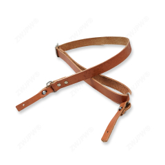 German WW2 Army AK-47 Real Leather Strap Brown