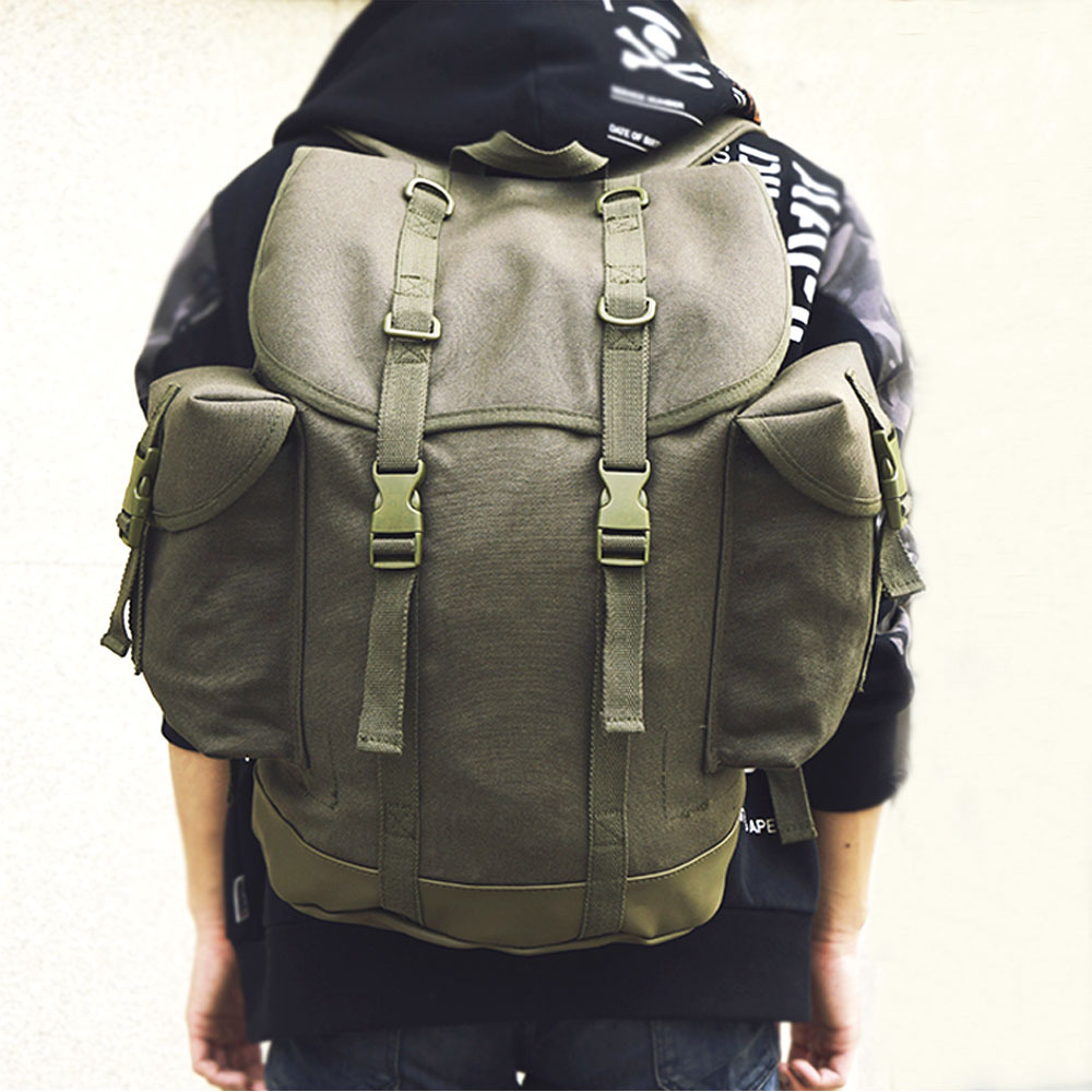 COLD WAR GERMAN ARMY MOUNTAIN BAG CANVAS BACKPACK OUTDOOR PACKAGE