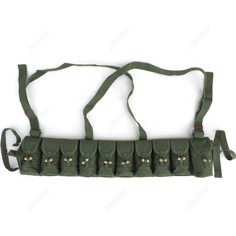 Chinese Vietnam War Army Type 56 Half Pouches （10 Bag）