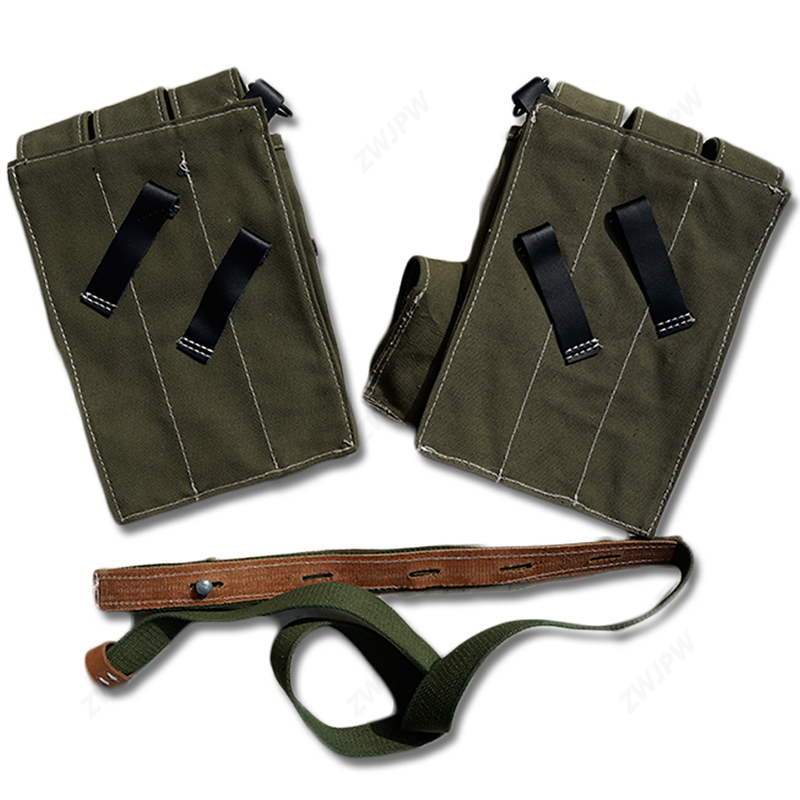 German WW2 P38/P40 Magazine Pouch Canvas