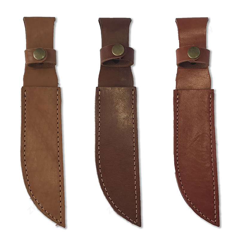 China WW2 Army Scabbard Genuine Brown Leather
