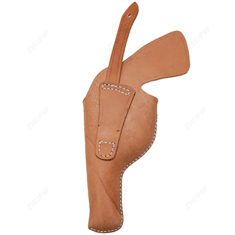 China WW2 Army Re-volve Holster Left Hand Genuine Leather Rifle Case