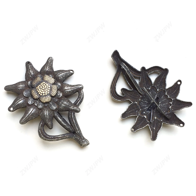 German WW2 Army Edelweiss Garrison Cap Insignia