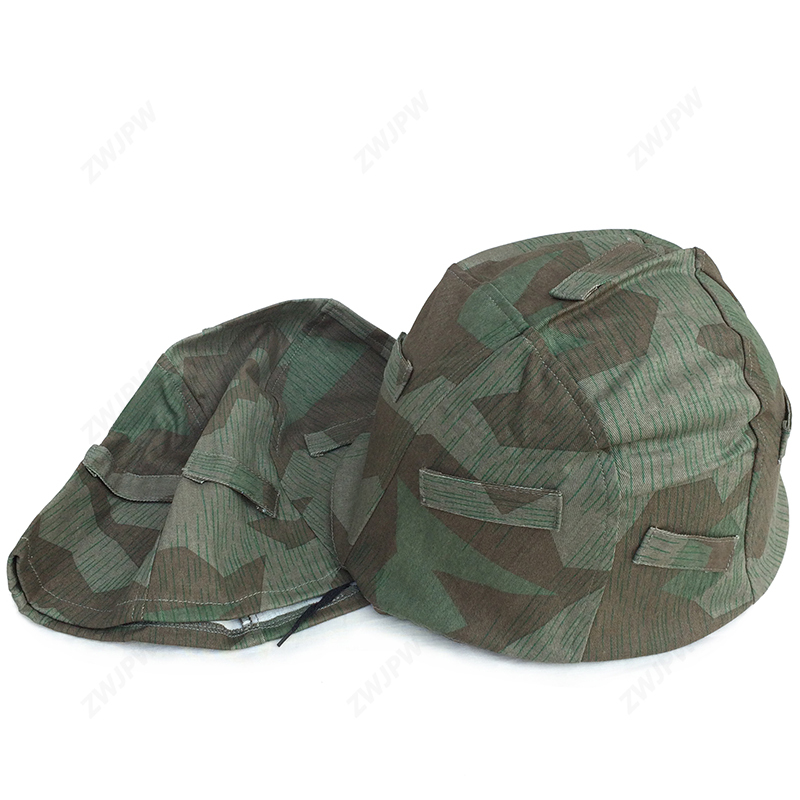 German WW2 Army WH Splinter Camo M35 Helmet Cover