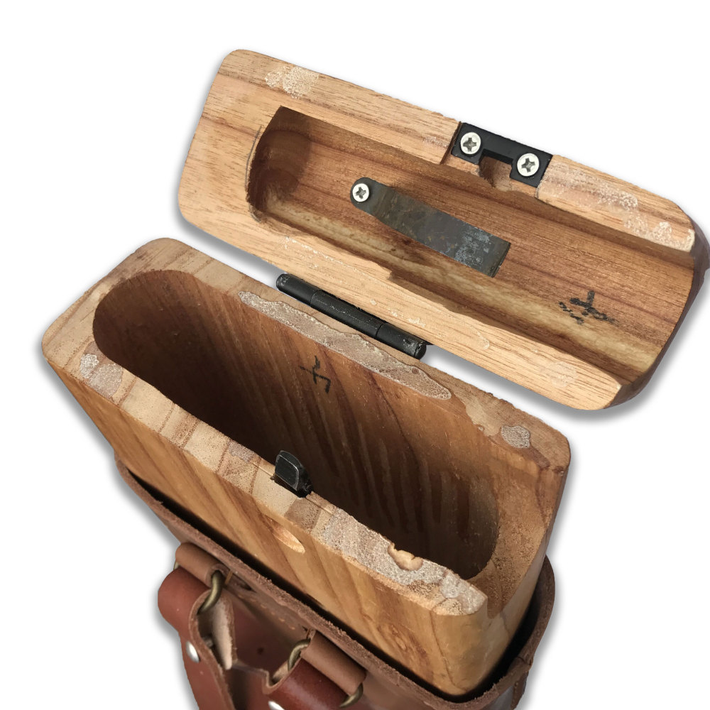 German WW2 Army Mauser Wooden C96 Broomhandle Leather Walther Pistol Holster HQ（M ）