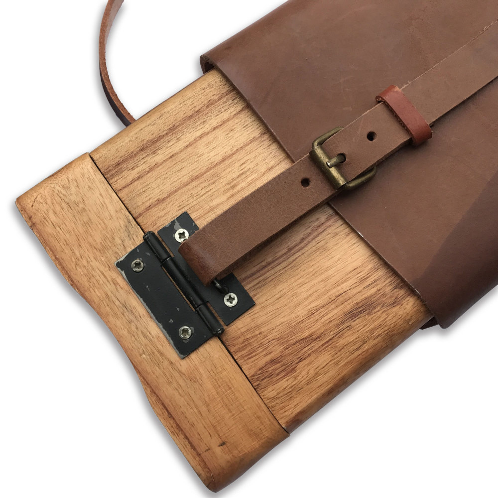 German WW2 Army Mauser Wooden C96 Broomhandle Leather Walther Pistol Holster HQ（M ）