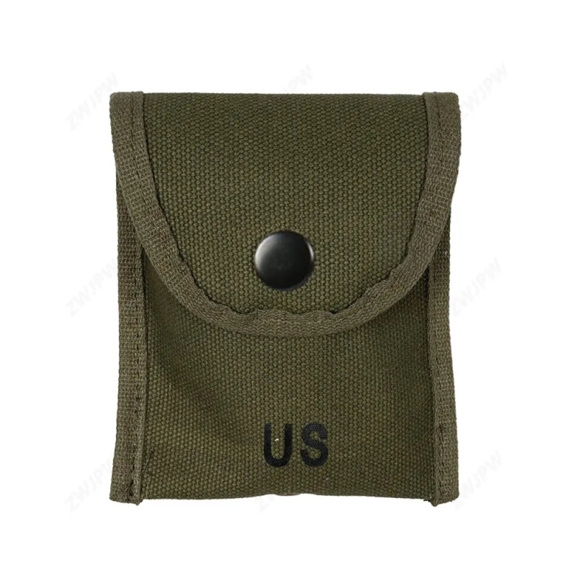 Vietnam War us M1956 COMPASS BAG CANVAS FIRST AID KIT POUCH