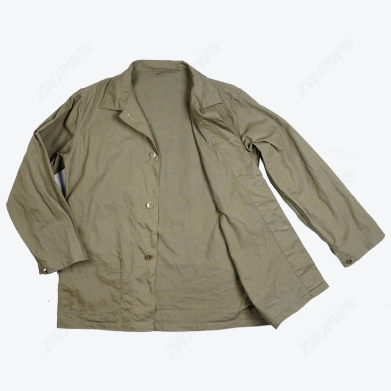 WWII US USMC HBT ARMY GREEN Field Coat Jacket