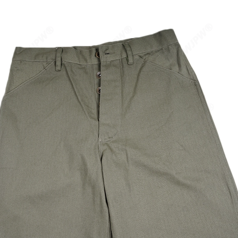 WWII US USMC HBT ARMY GREEN Field Pants Trousers