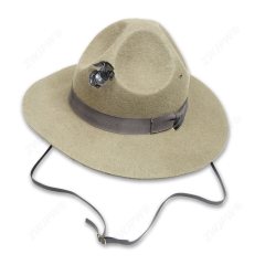 WW2 US Marine Corps Officer Cap Marine Corps Instructor Hat