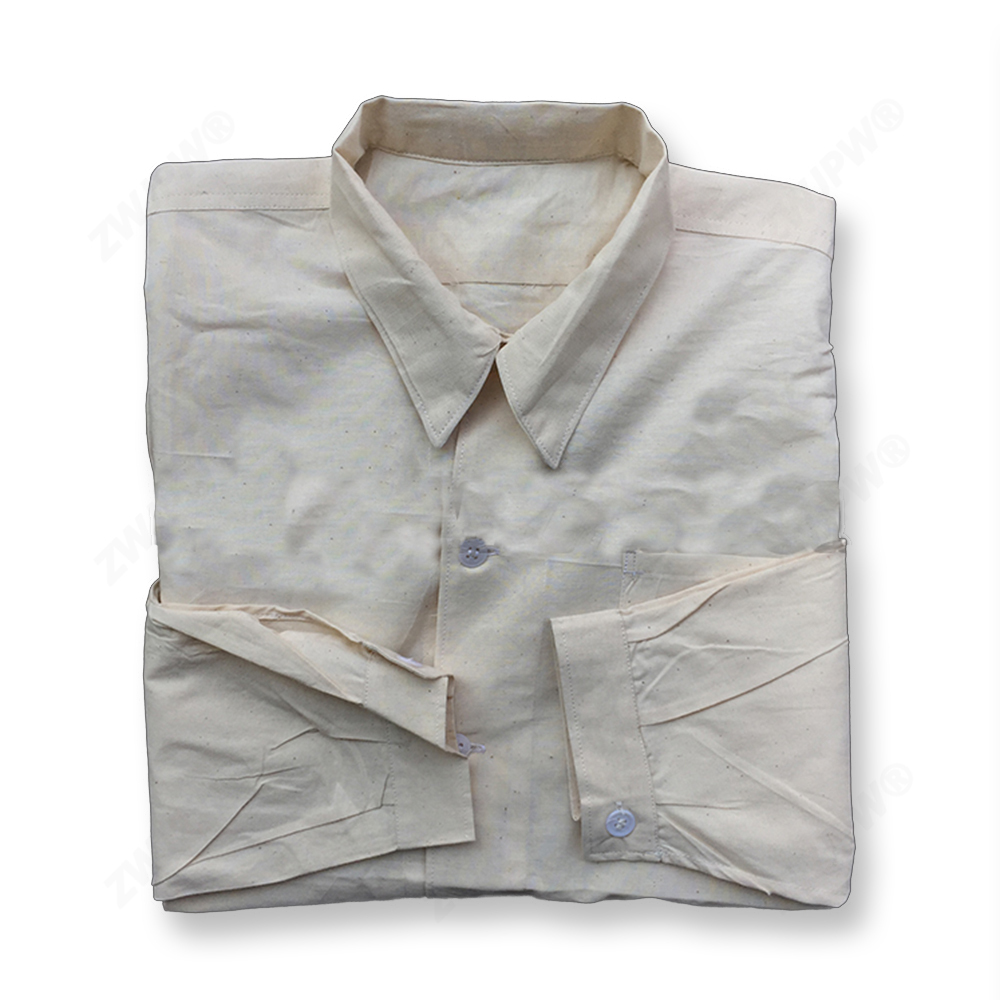 China Army Type 65 Man White Shirt