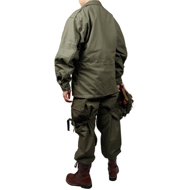 WW2 US MILITARY ARMY GREEN M43 COAT JACKET and pants （ no shoes，no Helmet）