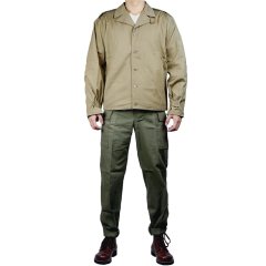 World War 2 Cotton Reproduction Of The Original Lining U.S. ARMY M41 Field Jacket and pants F/W Thin Version D-DAY