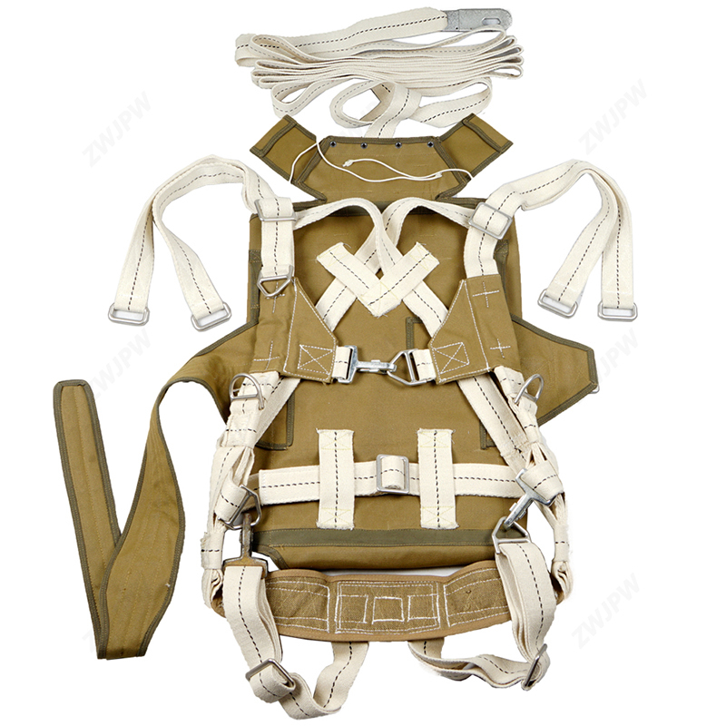 WW2 US ARMY American paratrooper t-5 parachute backpacks without parachute film props 10182 Normandy landing