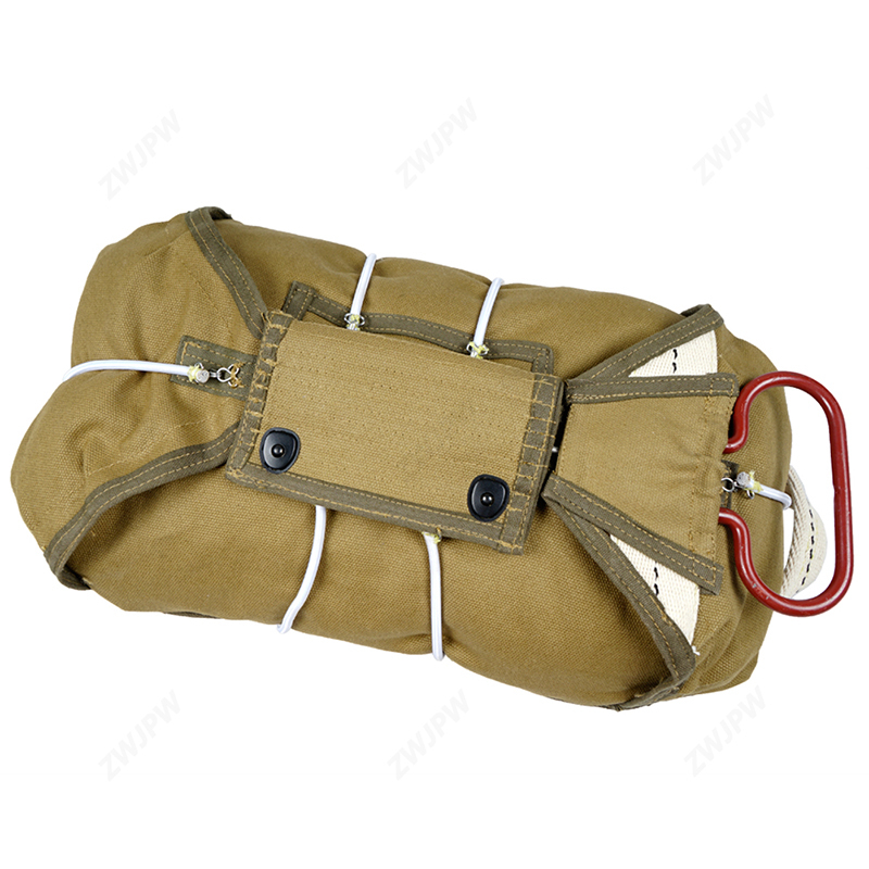 WWII WW2 us paratrooper t-5 parachute front spare parachute unparachuted 10182 Normandy landings