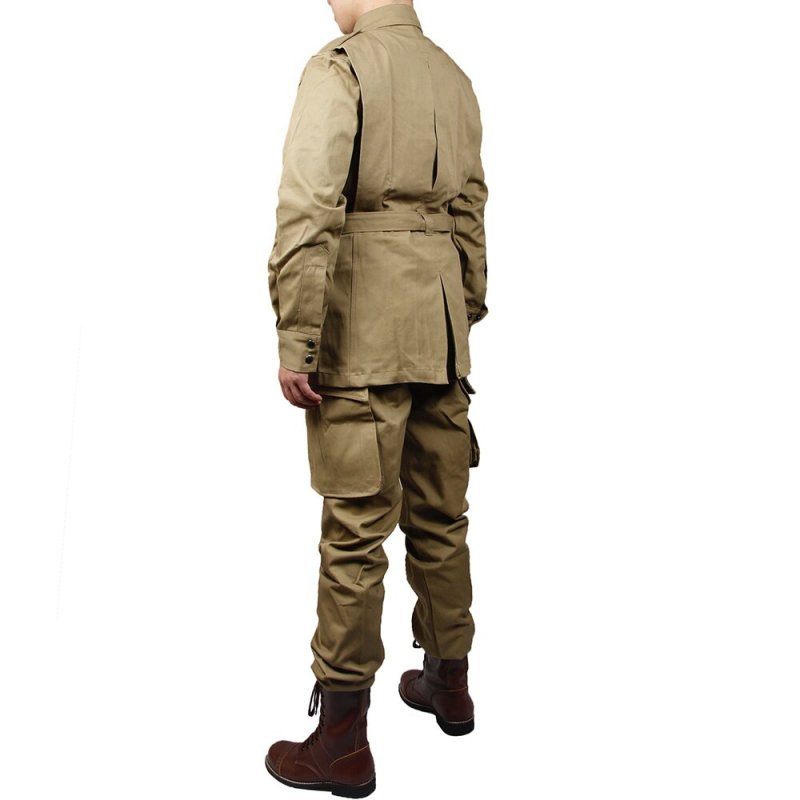 WW2 US Army Military ARMY M42 Officer jacket and pants COTTON FASHION Paratrooper uniform（no shoes）