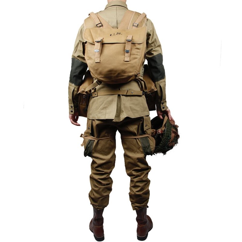 WW2 US Army Military ARMY M42 soldiers COTTON FASHION Paratrooper uniform and Medical equipment combination