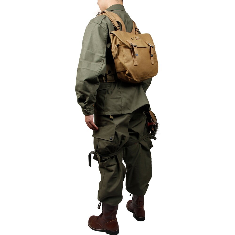 WW2 US army  green outdoor  M43 jacket Windbreaker uniform Pure cotton and M1 Garand Equipment Combination(no shooes,no helmet)