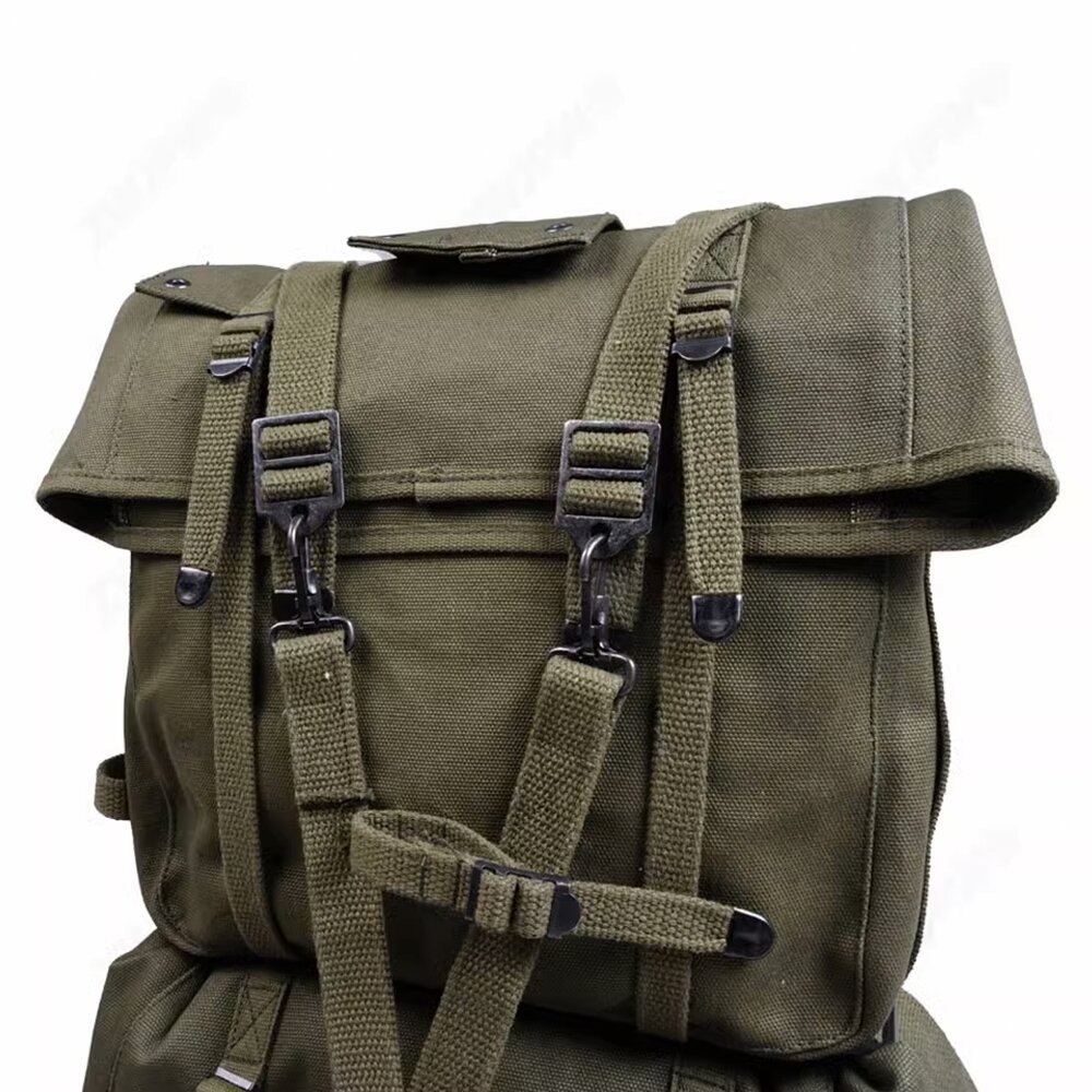 WW2 US ARMY USMC M1944 PACK SET COMBINATION WITH BELT AND STRAPS HIGH QUALITY