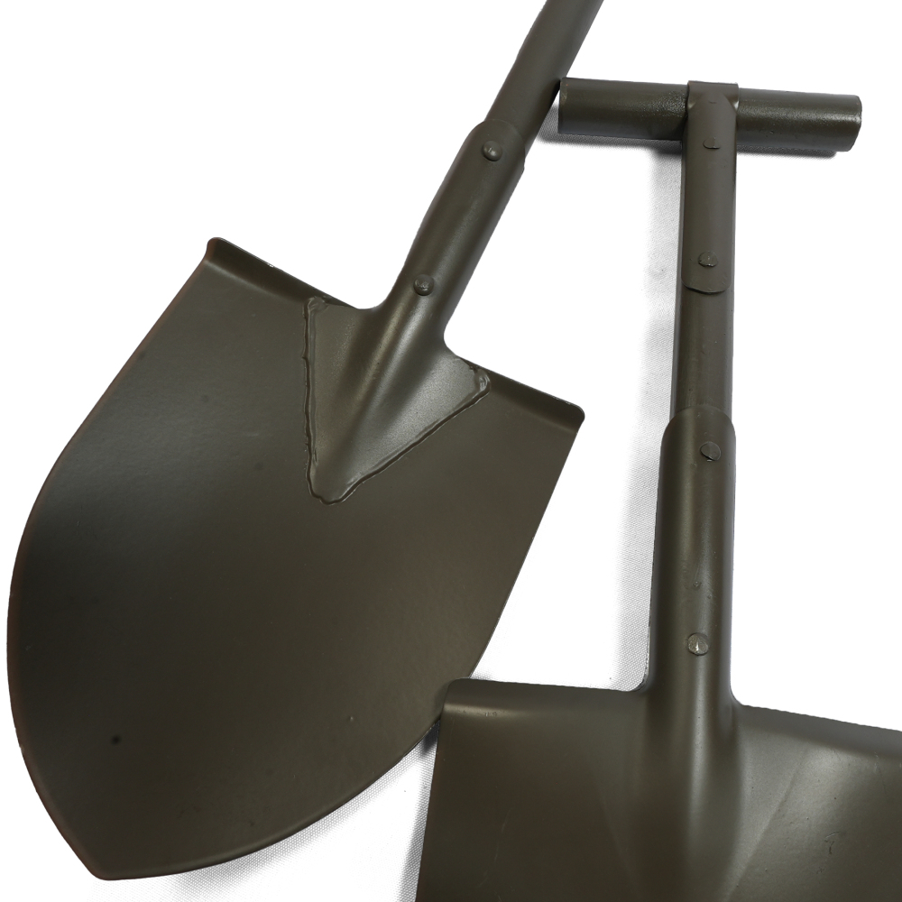 WW2 US ARMY USMC M1910 T-HANDLE SHOVEL OUTDOORS TOOL WITH COVER 56CM