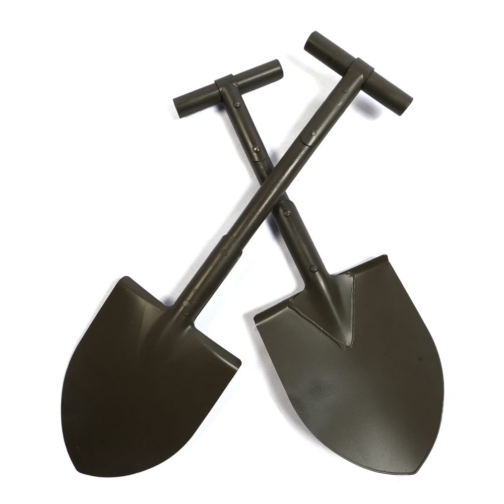 WW2 US ARMY USMC M1910 T-HANDLE SHOVEL OUTDOORS TOOL WITH COVER 56CM