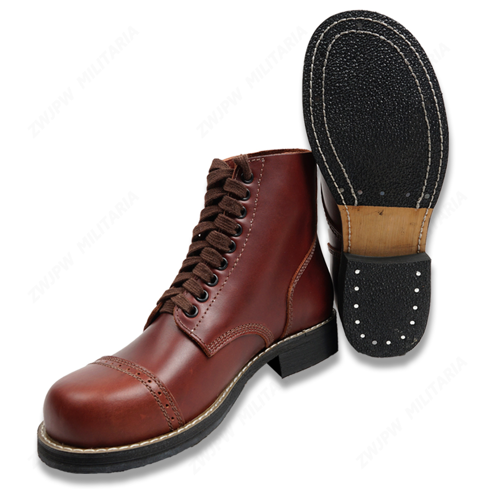 WW2 US ARMY BOOTS LEATHER BOOT SHORT GANG OUTDOORS BOOT HIGH QUALITY