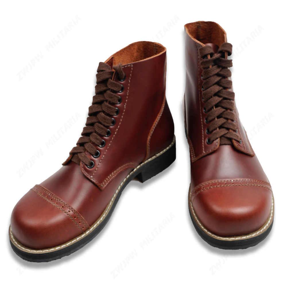 WW2 US ARMY BOOTS LEATHER BOOT SHORT GANG OUTDOORS BOOT HIGH QUALITY