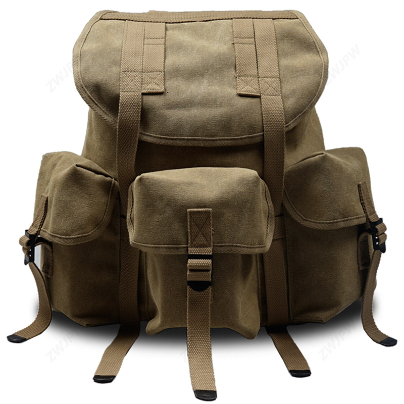 US WW2 Army M14 Knapsack Canvas Backpack