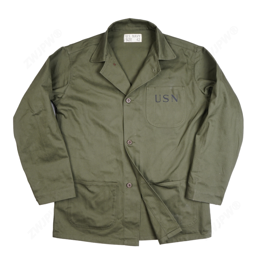 WW2 WWII US Army and South Korean navy HBT USN plywood suit top army