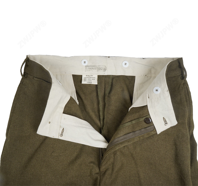 WW2 US Army uniform 1st trousers