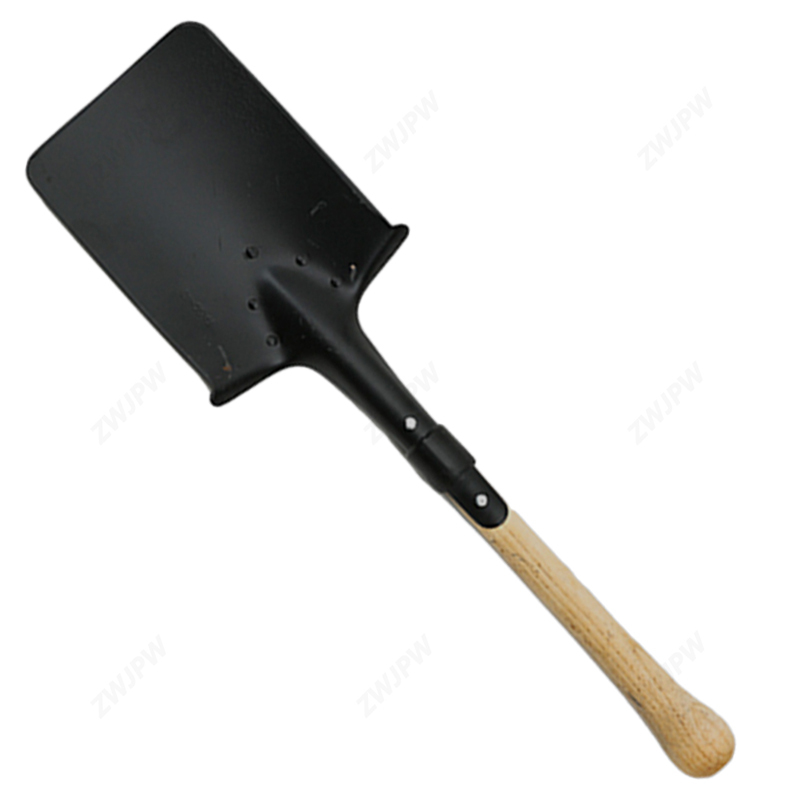 WW2 German  Army Leather Iron Steel Shovel