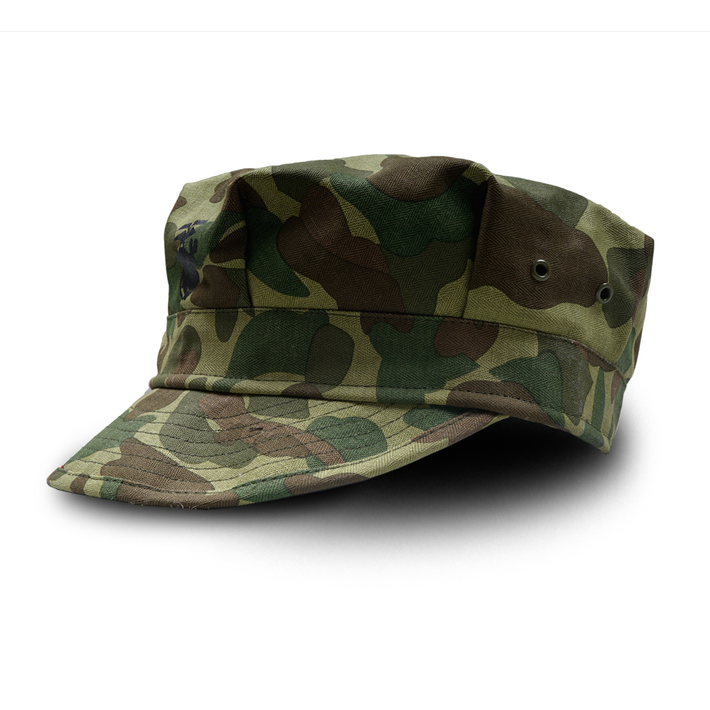 US WW2 Army Elite Pacific Camouflage Octagonal Field Cap