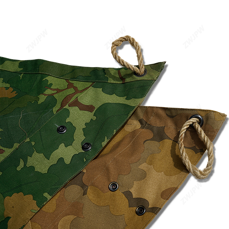 WW II US Army Mitchell Helmet Double-sided Outdoor Tent