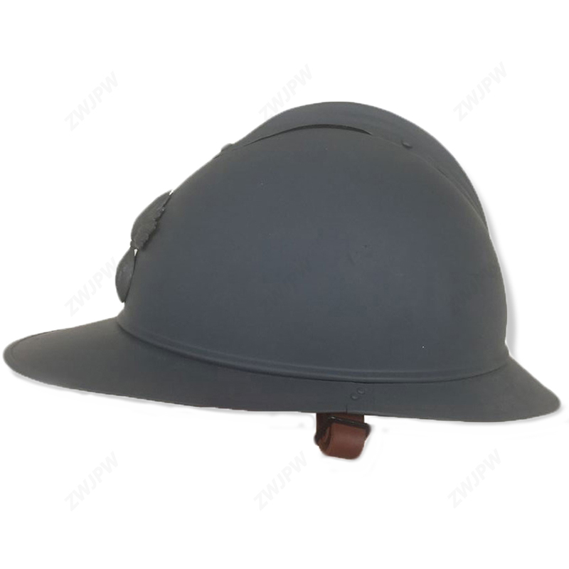 WWI FRANCESE M 1915  ADRIAN HELMET CALOTTA DEL CASCO E DISTINTIVO