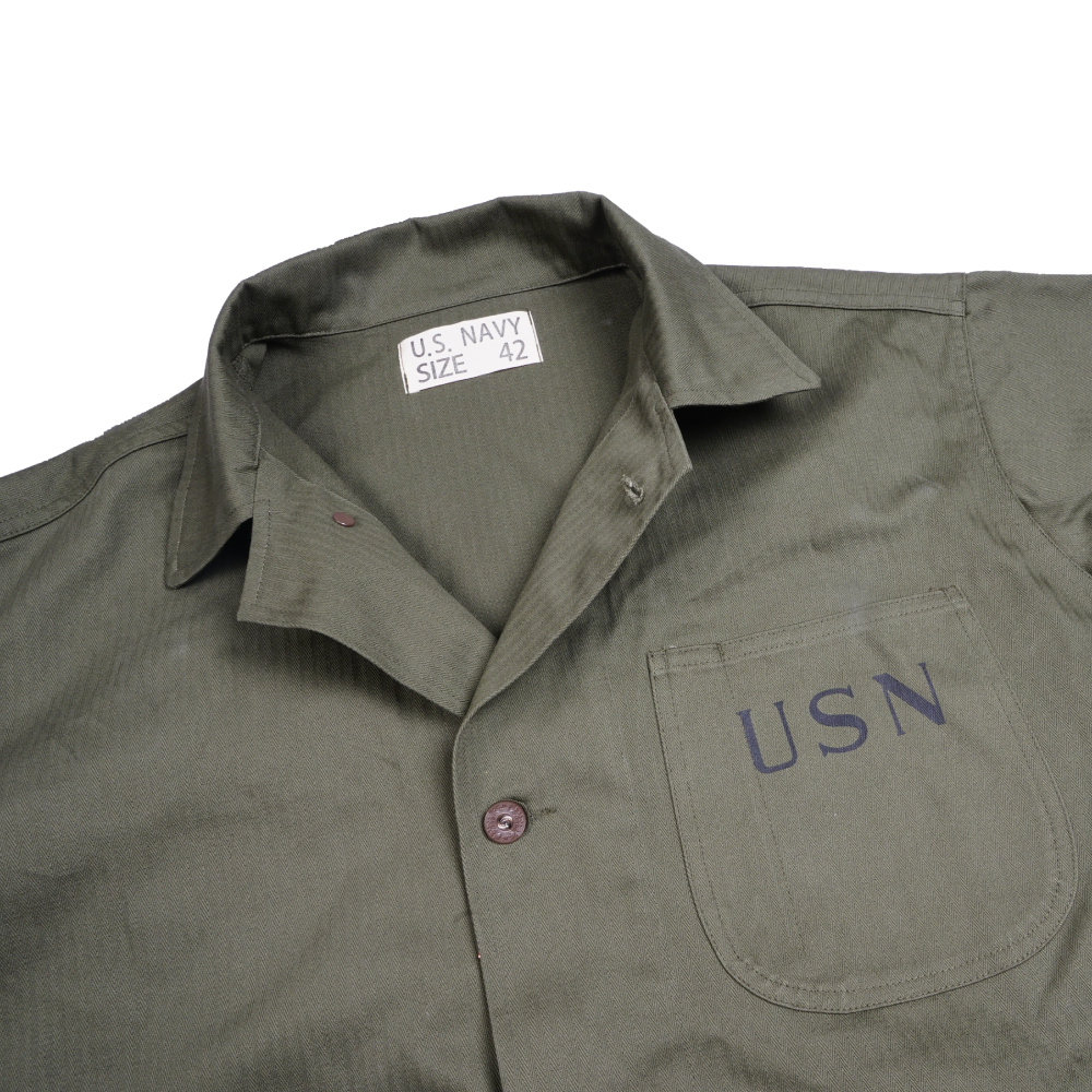 WW2 WWII US Army and South Korean navy HBT USN plywood suit top army