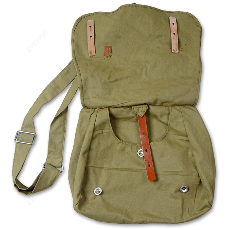 WW2 CHINA ARMY KMT INCLINED SHOULDER BAG OUTDOOR TRAVEL BAG