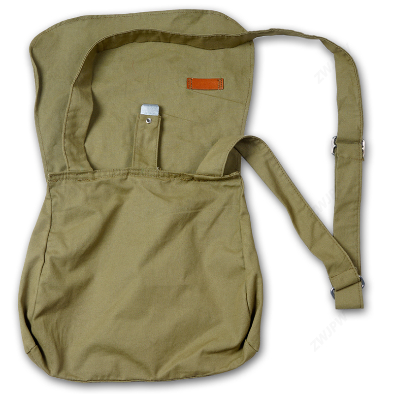 WW2 CHINA ARMY KMT INCLINED SHOULDER BAG OUTDOOR TRAVEL BAG