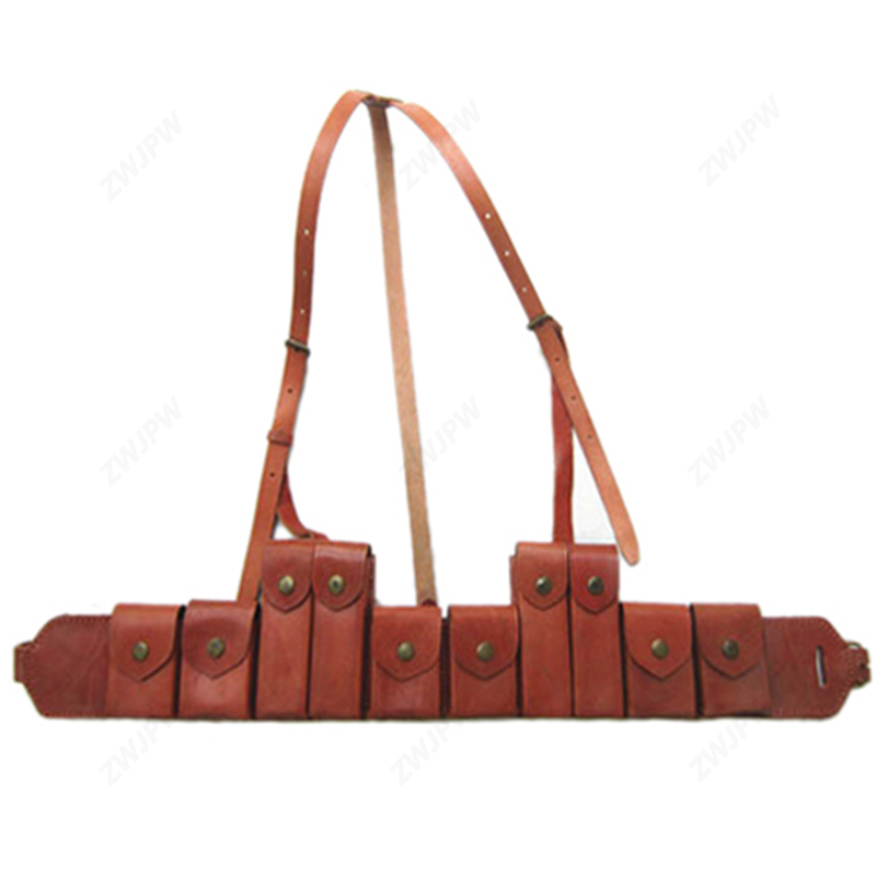 China WW2 Army Submachine Gun 10 Cells Magazine Pouch
