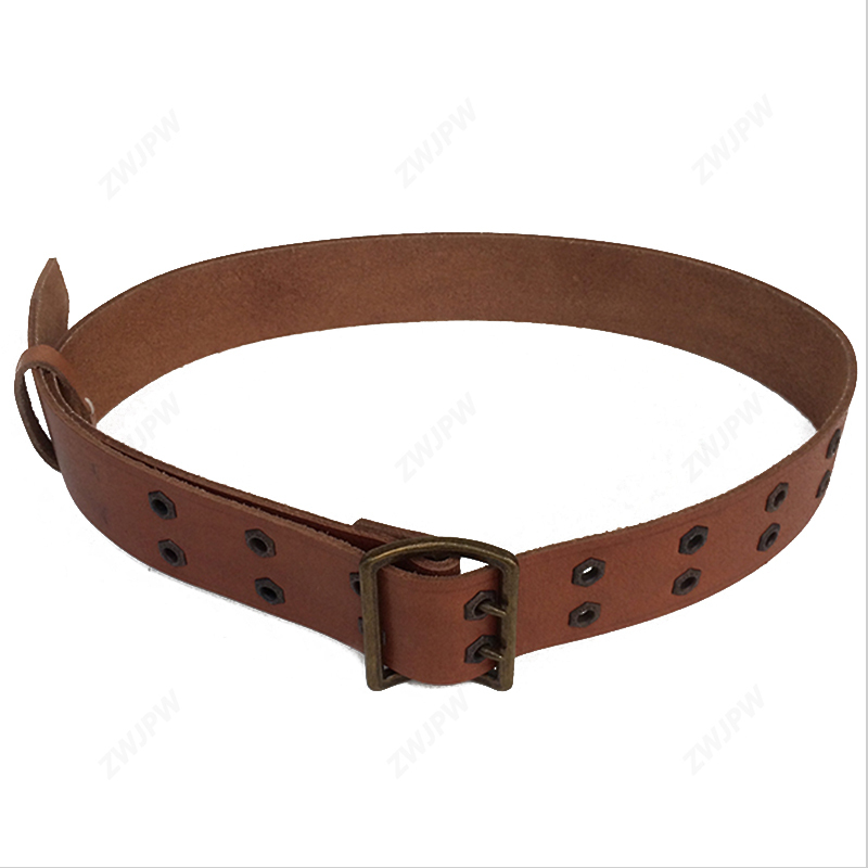 WWII WW2 CHINA Army New Reproduction Equipment 1955 Leather Belt Strap