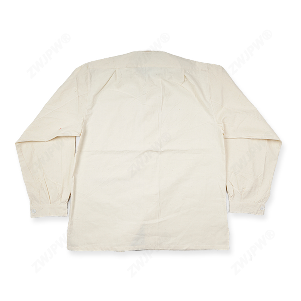 China Army  Man White Shirt