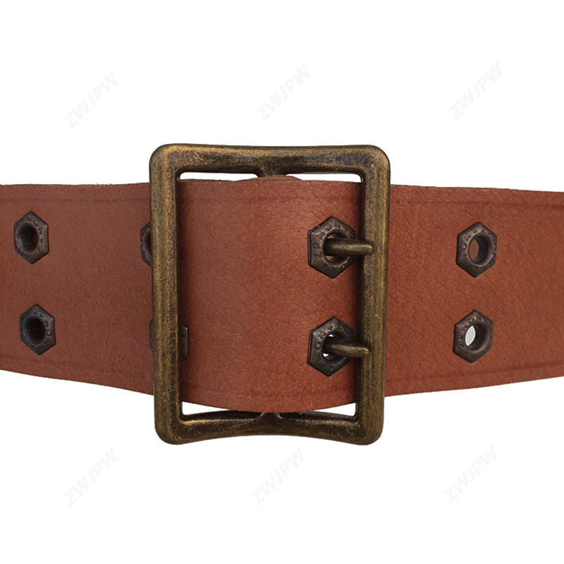 WWII WW2 CHINA Army New Reproduction Equipment 1955 Leather Belt Strap
